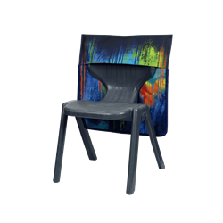 SPENCIL CHAIR BAG PVC NYLON Colour Drip 1